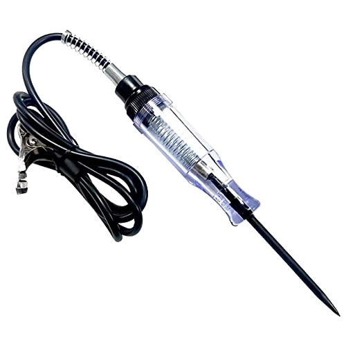 Automotive Voltage Test Pen - DC6–24V crocodile clips