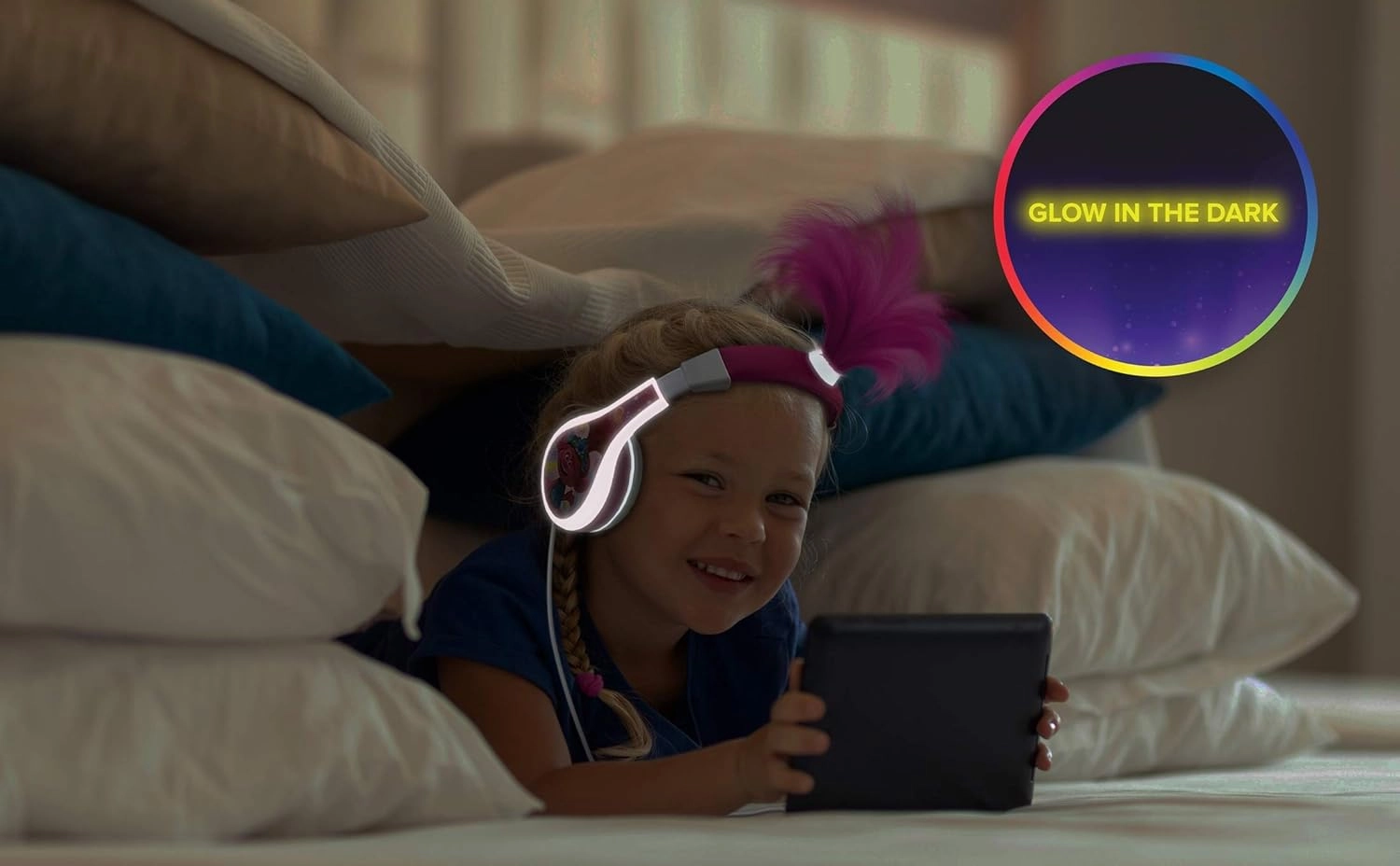 Trolls World Tour Poppy Wired Headphone