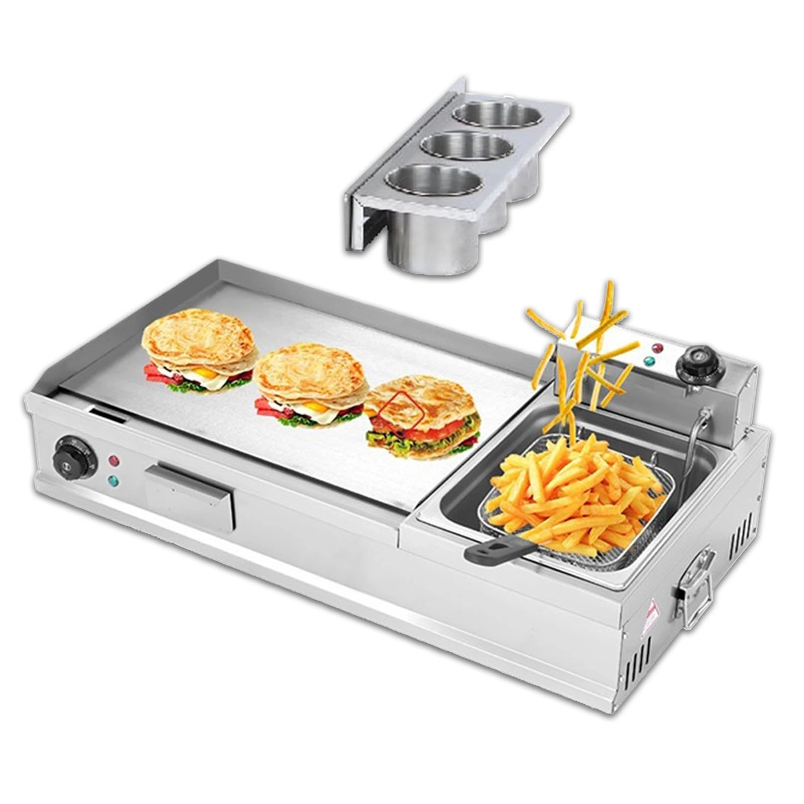 SDFhNest Electric Griddle - 35 x 40cm Deep Fryer