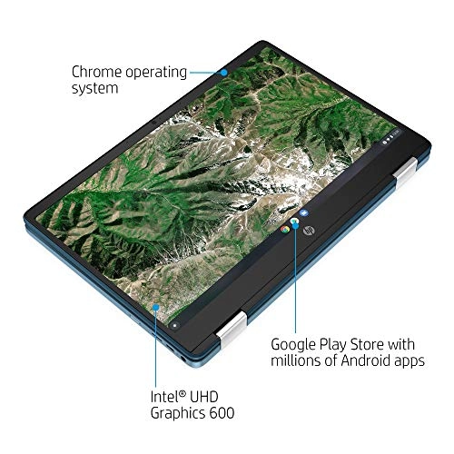 HP Chromebook Chromebook x360 14a-ca0190wm - 14'' Celeron 4GB DDR3 64 GB Emmc