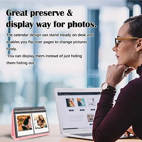 3.5x4.5" 64 Pockets Polypropylene Paper Photo Album