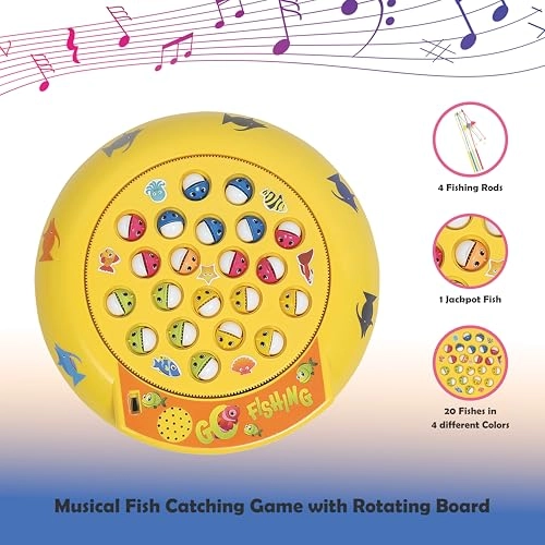 Lumiset Fish Musical Toy - 4 years and up