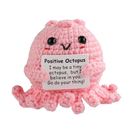 Octopus Crochet 6.7 cm - Handmade Multicolored