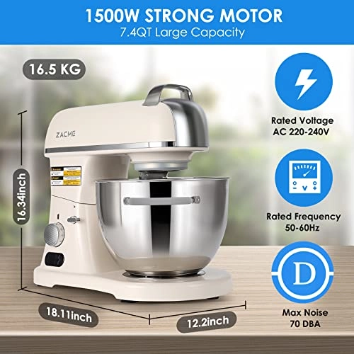 Multifunctional Kitchen Processor - 7L 1500W