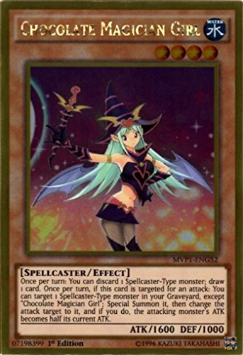 YU-GI-OH! Chocolate Magician Girl MVP1-ENG52 - English 1st Edition
