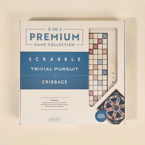 Scrabble + Trivial Pursuit + Cribbage