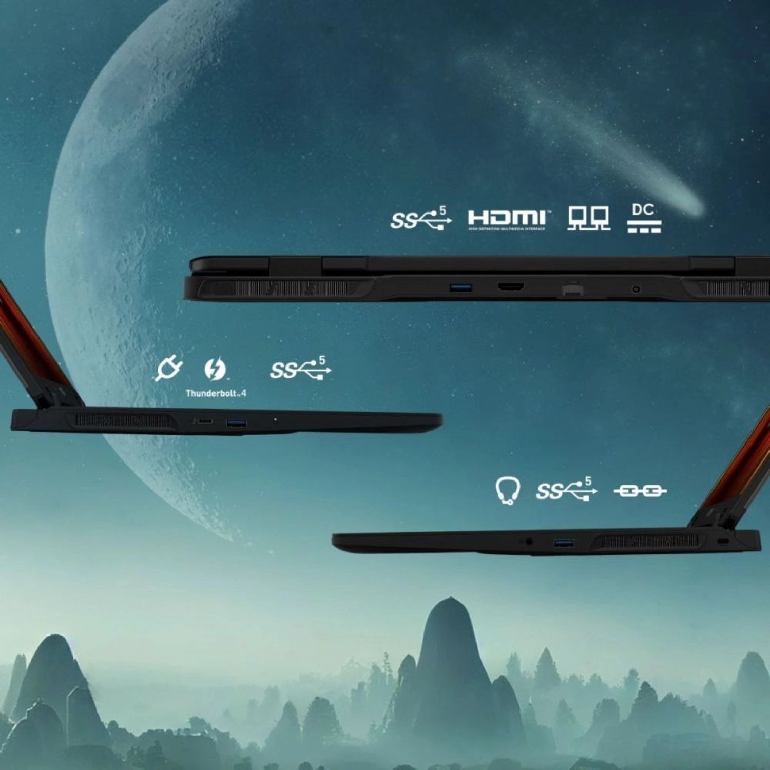 Crosshair 16 9S7-15P421-220 - 16'' Core Ultra 7 16GB DDR5 1TB SSD