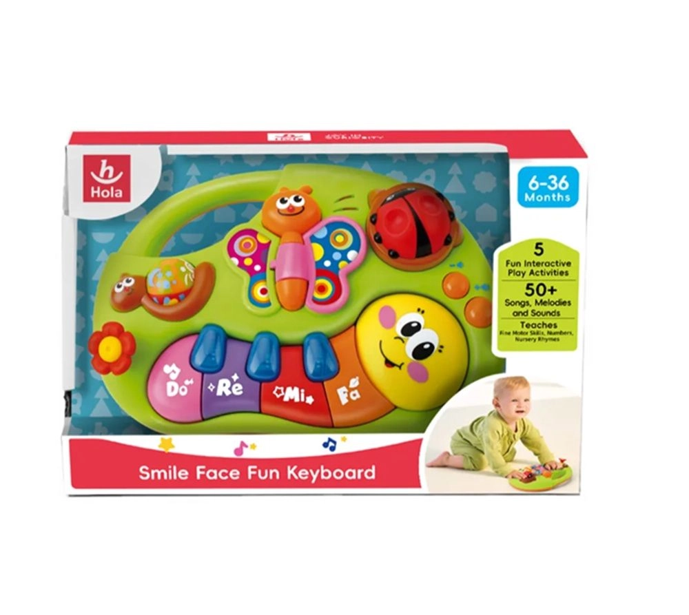 Smile Face Fun Keyboard - 6-36 months