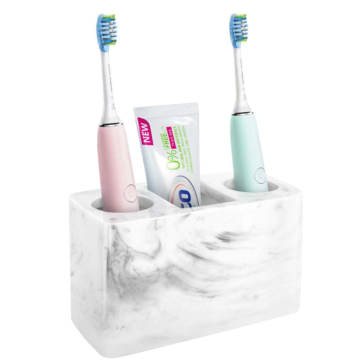 Luxspire Electric Toothbrush Holder - Vanity Counter 3 Slots