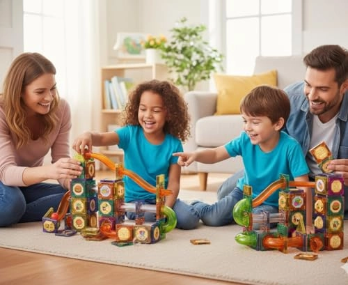 Magic Magnetic Blocks Creative Set STEM - 36 months - 12 years 73 pieces