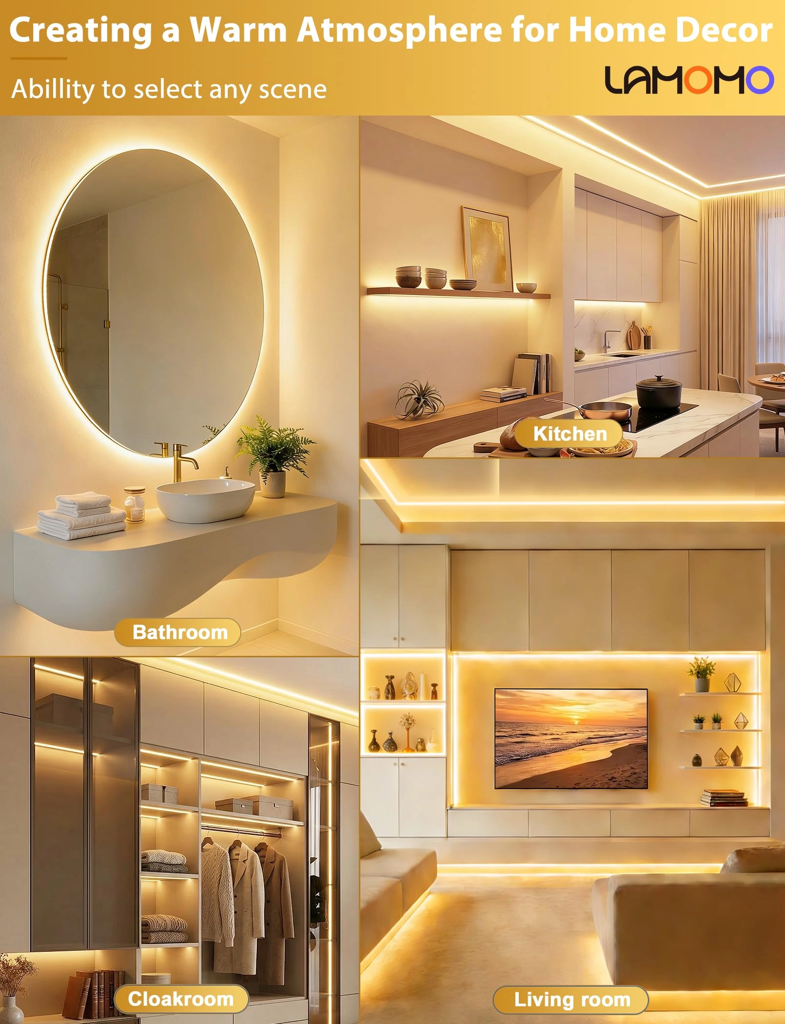 COB LED Strip Light - 10M