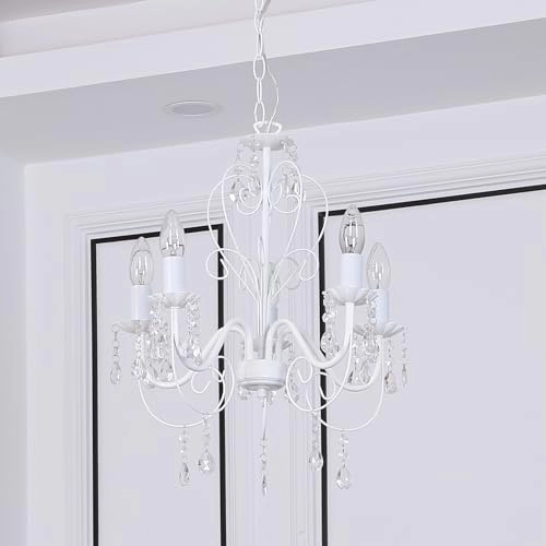 5 Light Chandelier - Dimmable