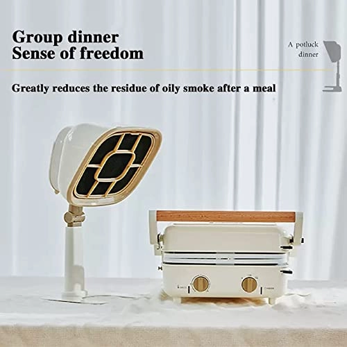 Mini Desktop Cooker Hood - 2 Cubic Meters Per Minute