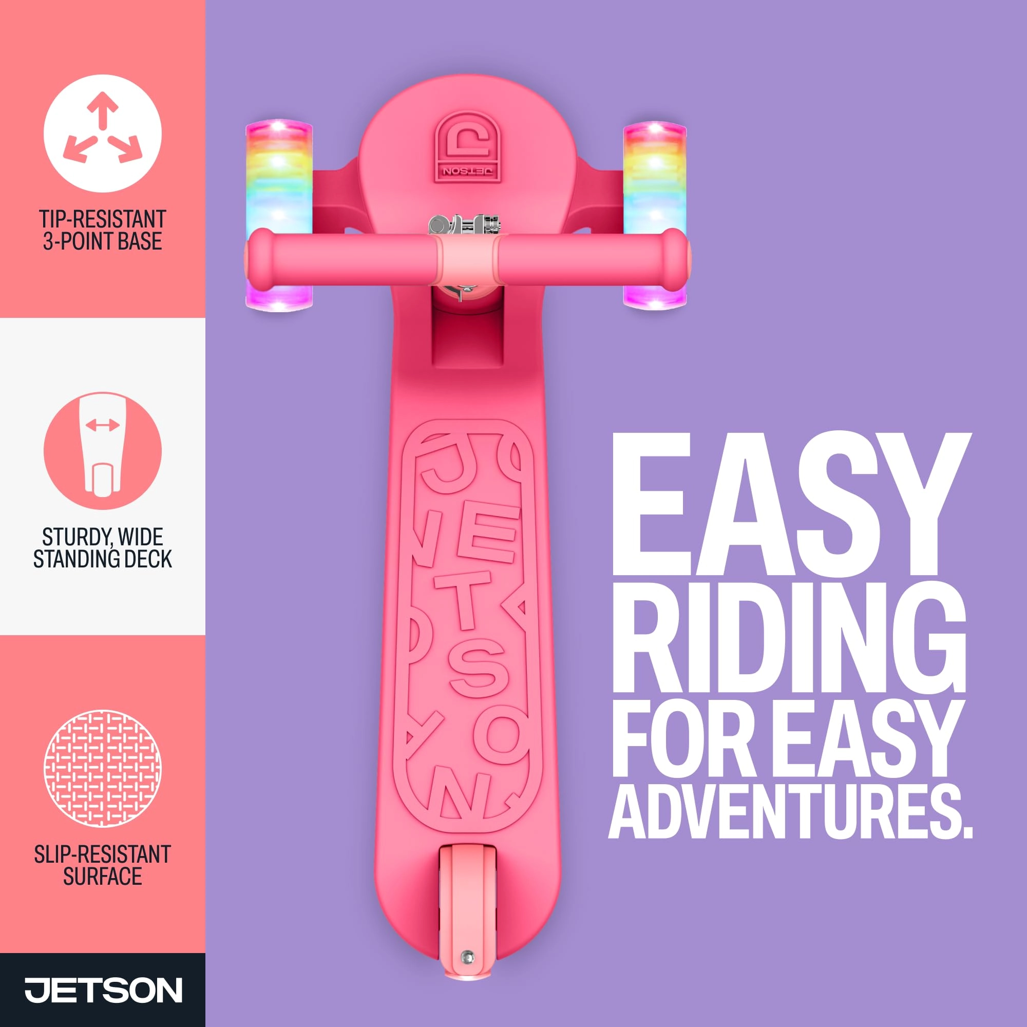 Jupiter Mini - 3-Wheel Foldable LED