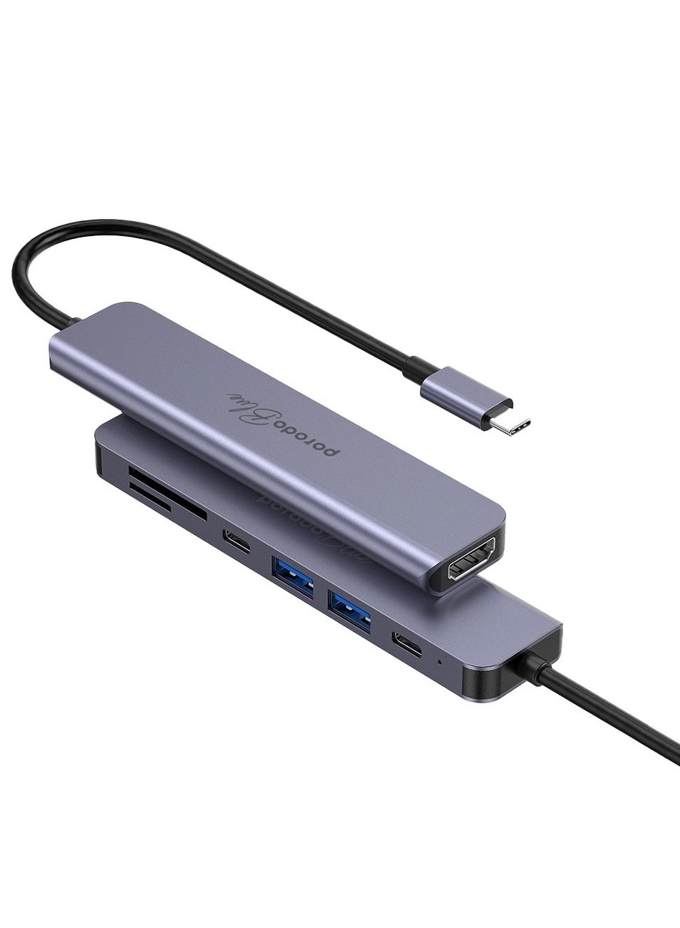 7-in-1 USB-C Hub - 4K@30Hz 100W PD