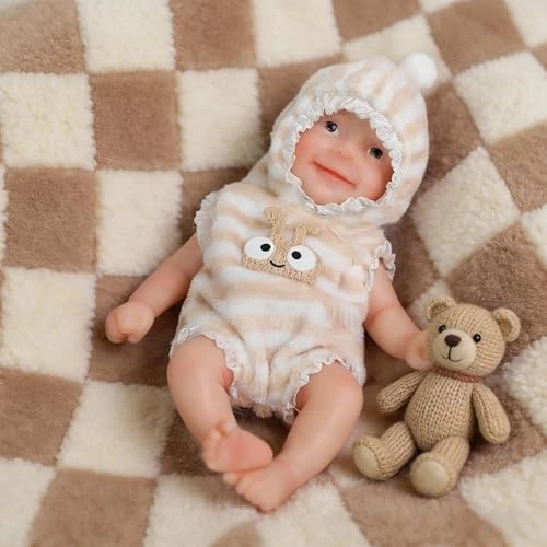 Reborn Baby Doll - 6 inch Silicone
