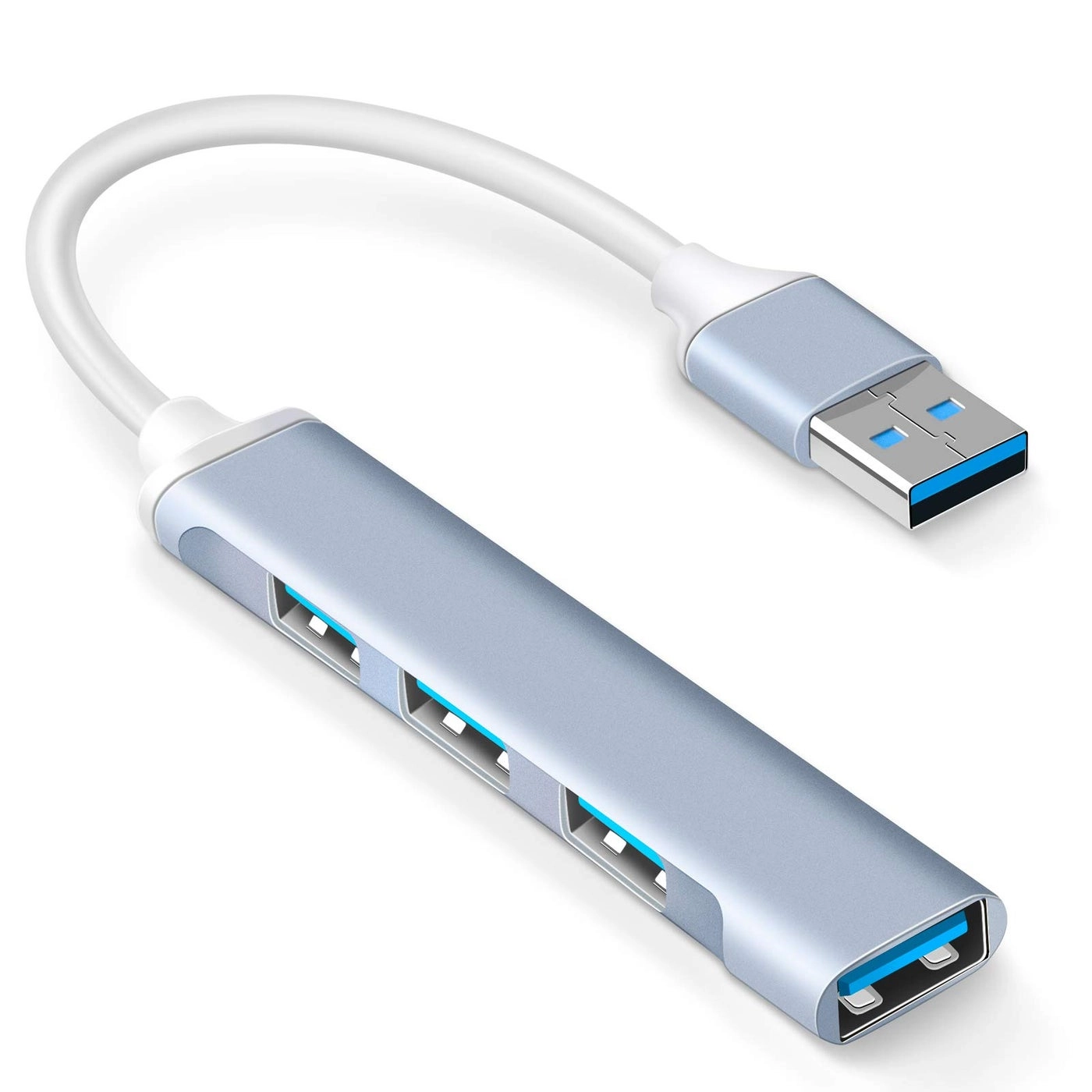 WONKEGONKE USB 3.0 Hub - 4-Port Aluminum Alloy