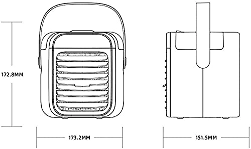 Portable Evaporative Conditioner - Adjustable Speed USB