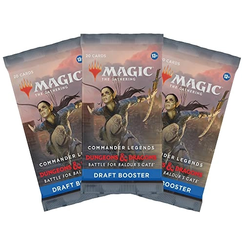Commander Legends Battle for Baldur's Gate - 3 Draft boosters Pack