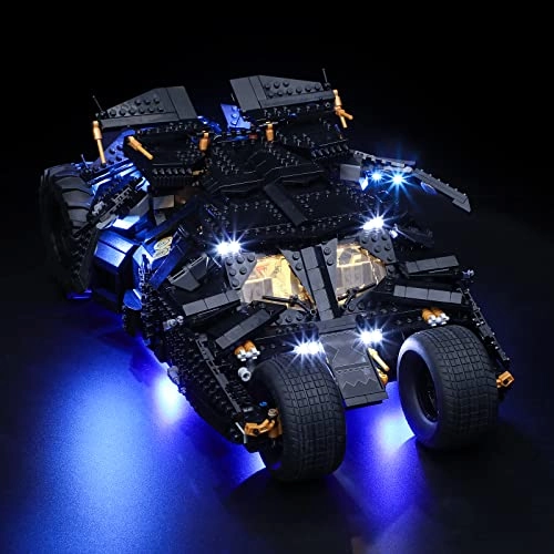 Led Lighting Kit for Batman Batmobile Tumbler - Compatible with Lego 76240