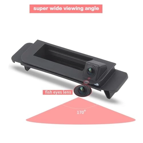 Trunk Handle Car Rear View Camera - Night vision Wired Wireless