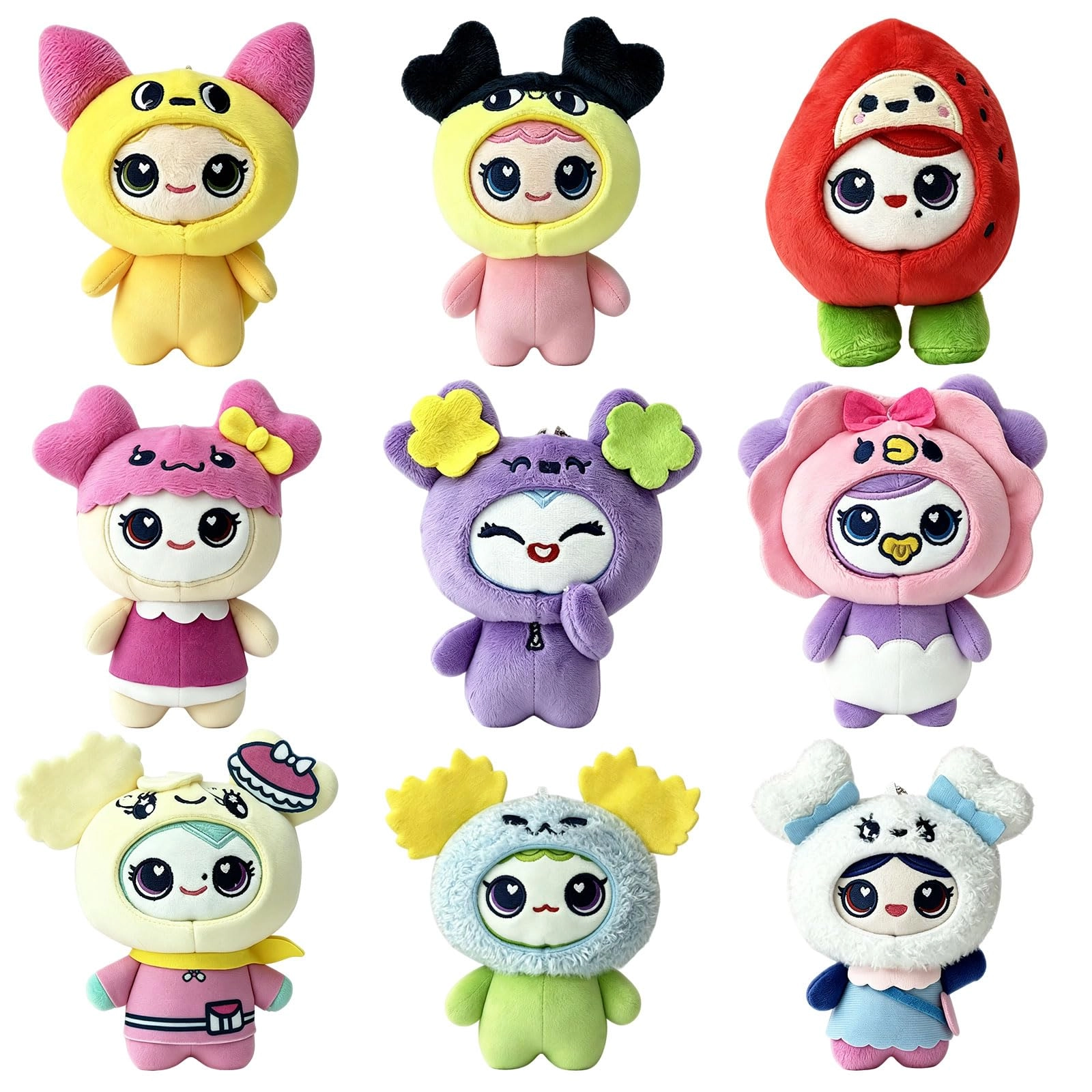 NlsqEUA Twwiicce Plush Set - 6 cm - Assorted Styles