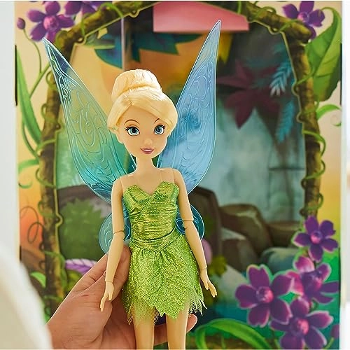 Tinker Bell Story Doll - 11 Inches Plastic Glittering Outfit Ages 3+
