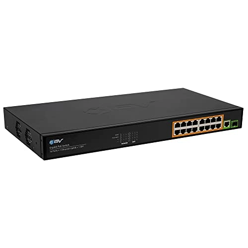 16 Gigabit PoE+ Ports | 230W 16-Ports