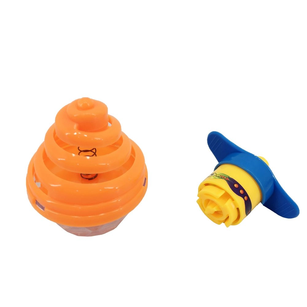 Light-Up Gyroscope Spinning Top - 3 years & above 2 Pcs