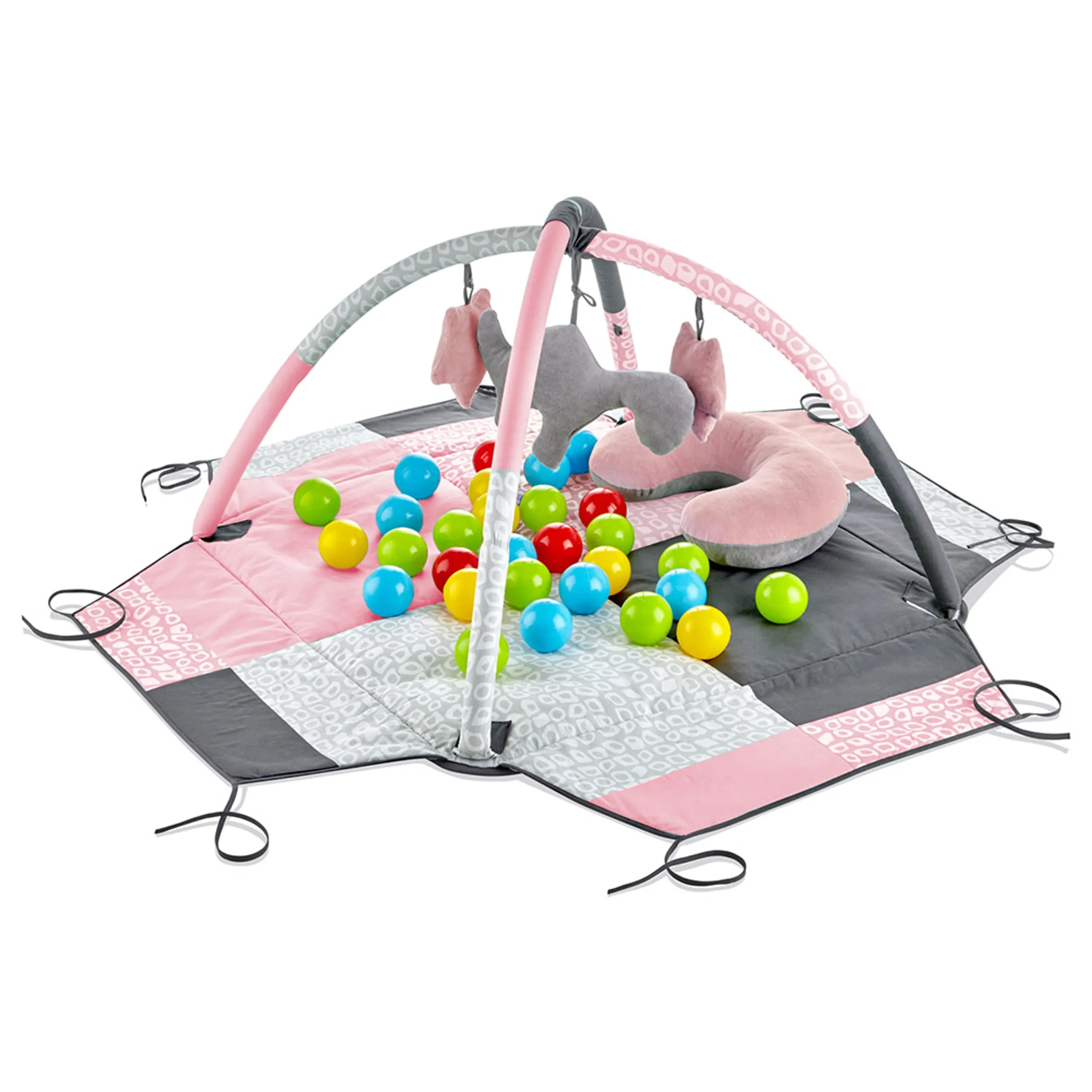 Play Mat With Balls & Toys - 0 months