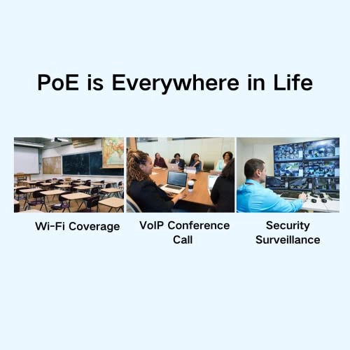 GPOE-8B - 48V 120W 8 ports 802.3AT 802.3af 1000 Megabytes Per Second