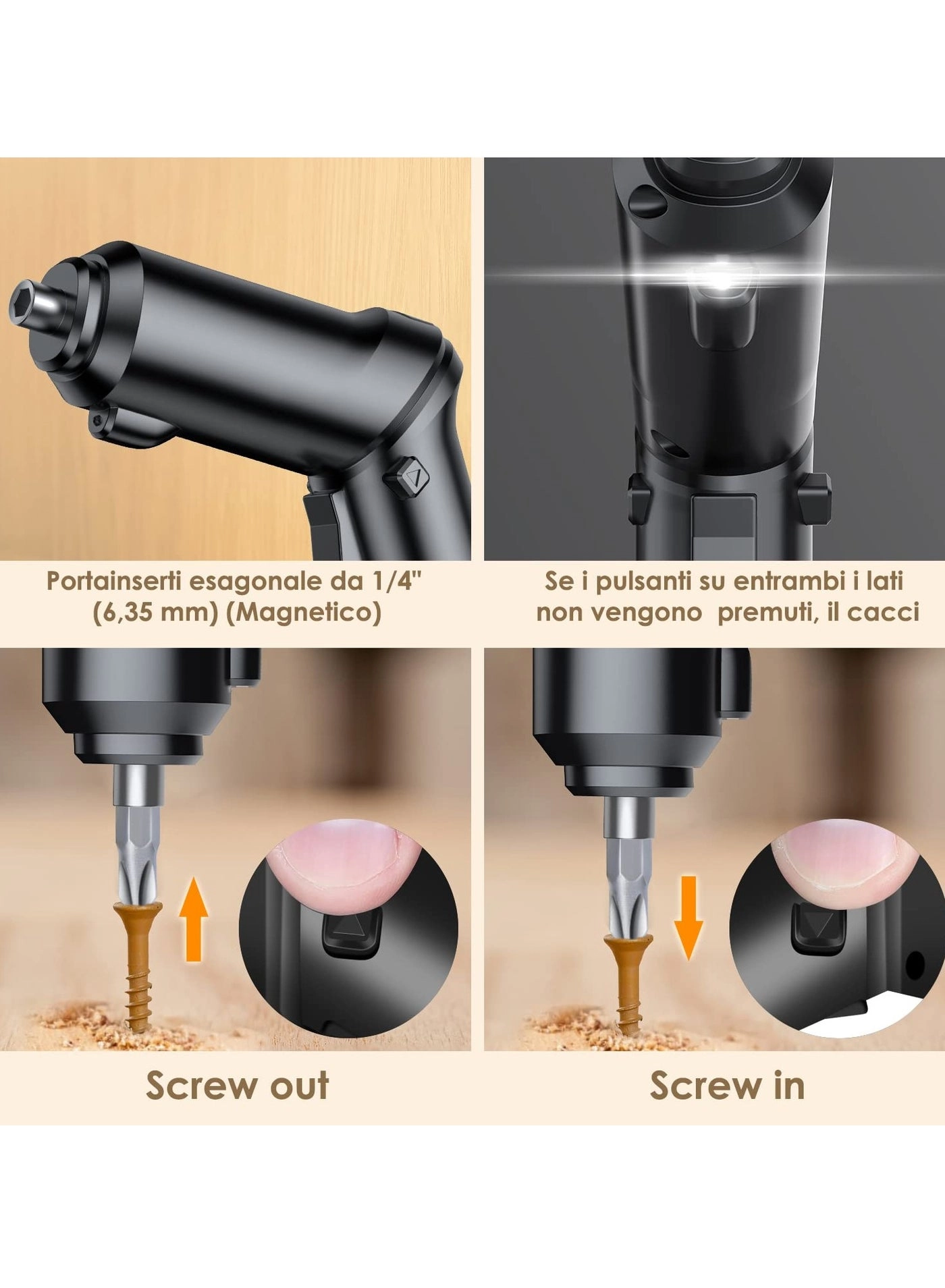 Electric Screwdriver - 1300mah