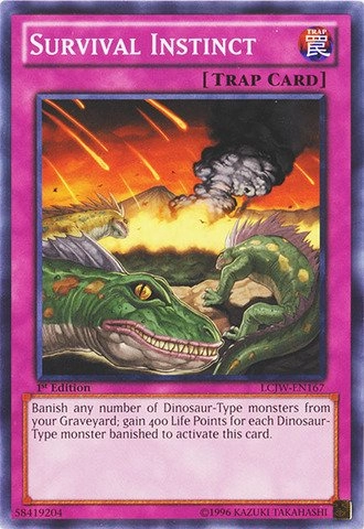 Yu-Gi-Oh! Survival Instinct LCJW-EN167 - Legendary Collection 4: Joey's World