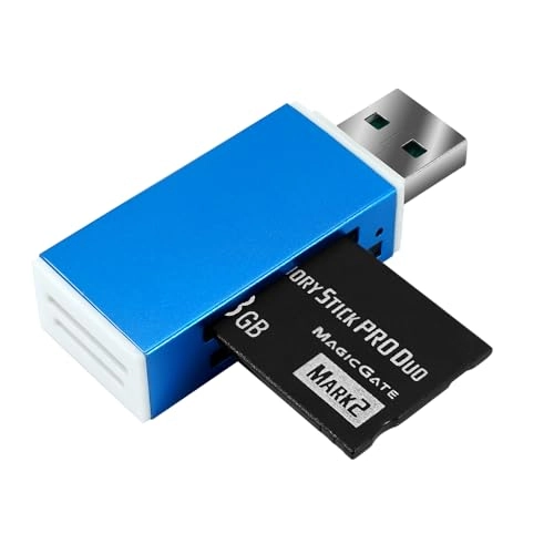 Memory Stick Pro Duo - 8GB + All in One Reader - USB 2.0