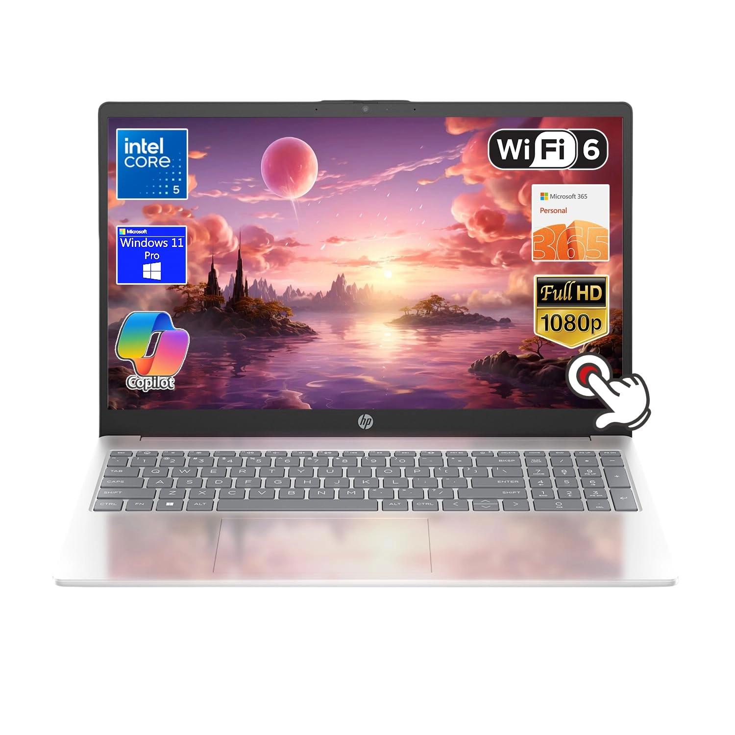 HP 15-fd1055cl - 15.6'' Core 5 120U 16GB DDR4 1TB PCIe SSD