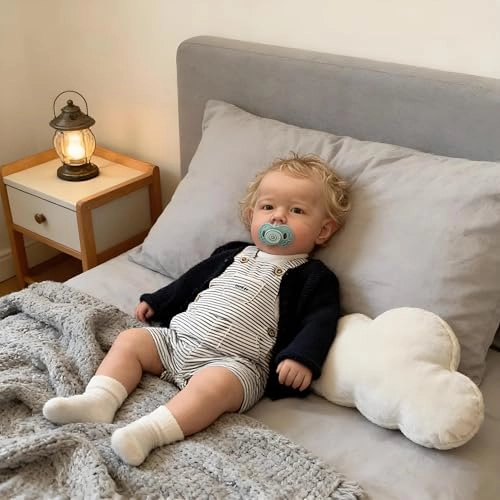 Liam Reborn Baby Doll - 20 inch Vinyl Boy Blonde Hair Ages 3+