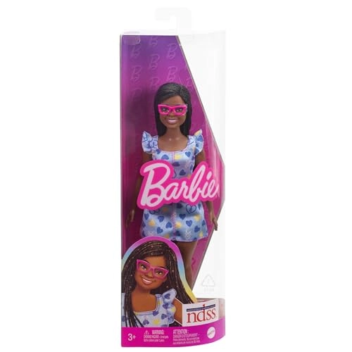 Barbie Fashionistas - Doll with Down Syndrome Heart-Print Dress Ages 3+