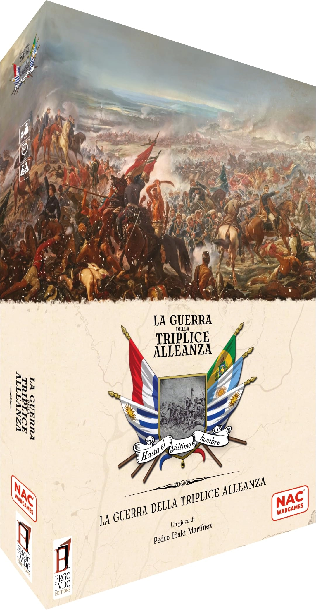 Asmodee The War of the Triple Alliance: Italian Edition