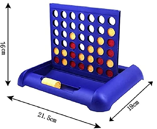 in A Row - 5 years 21 yellow Pieces 21 red Pieces