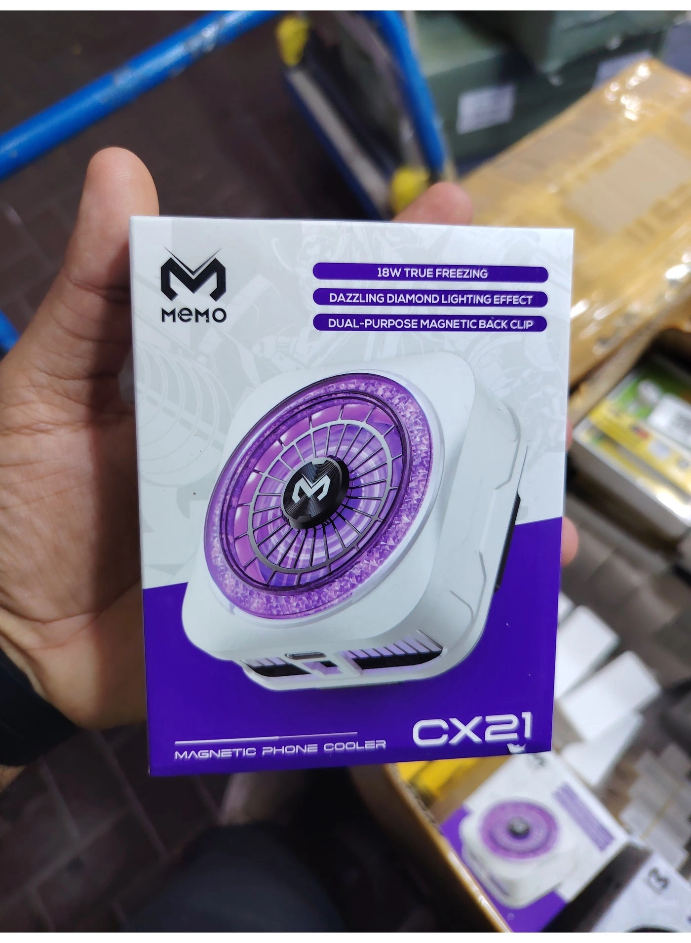 memo CX21 - mobile cooling fan white