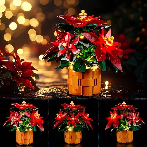 LED Light for 10370 Icons Poinsettia - Christmas