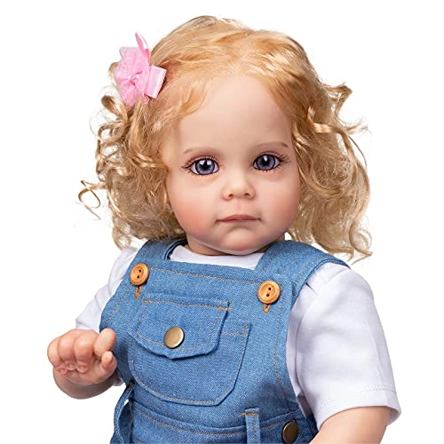 Maggie Reborn Art Doll - 60 cm Curly Hair