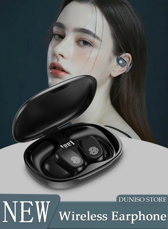 Clip On Bluetooth Earphones Wireless Earbud