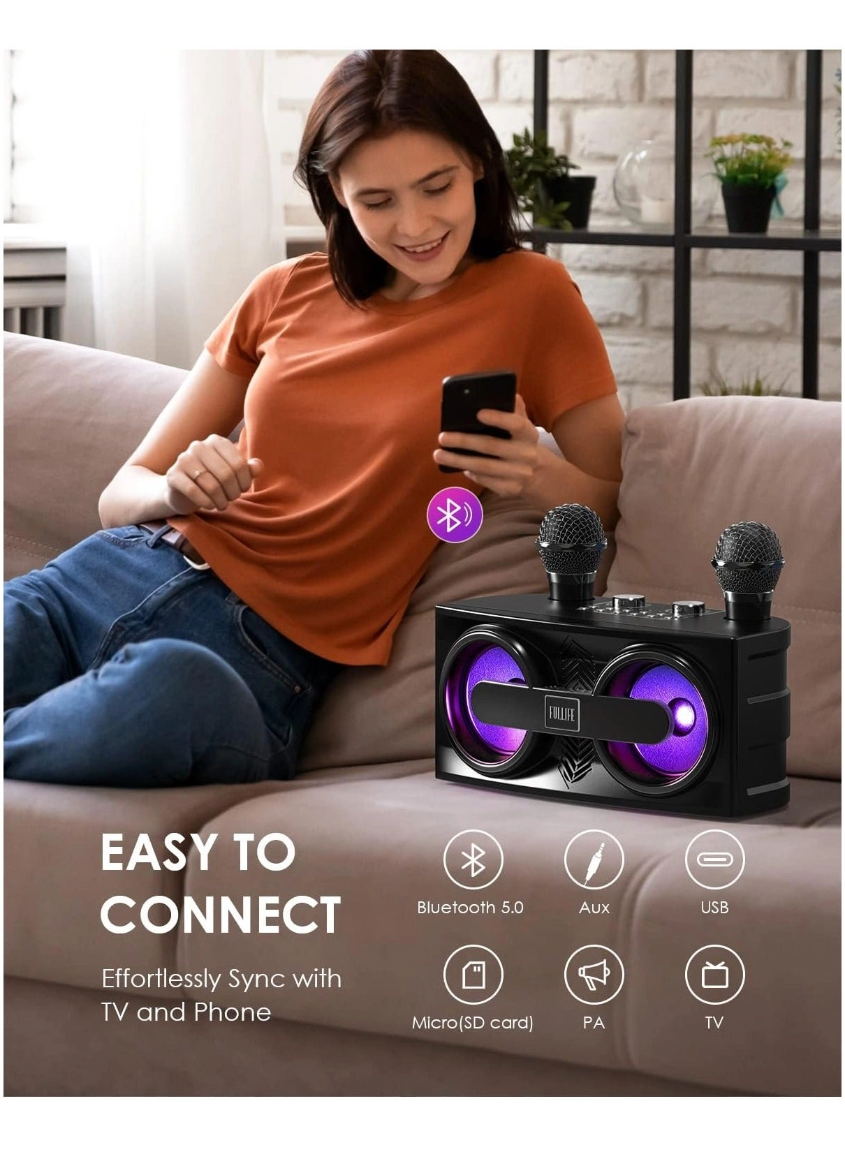 M25 - Wireless Bluetooth Karaoke System