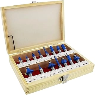 ABN Tungsten Carbide Router Bits - 1/2in 15p