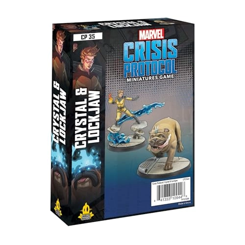 Marvel Crisis Protocol: Crystal & Lockjaw Character Pack