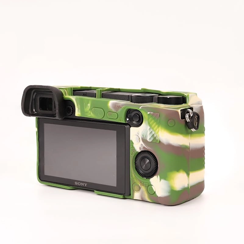 Camera Case Compatible with Sony Alpha A6100 A6300 A6400 - A6100 A6300 A6400 Soft Silicone Protective Shell