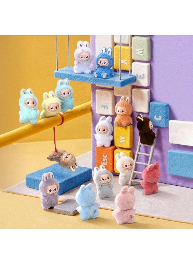 Labubu The Monsters Vinyl Plush Pendant - 6x5x10.5 cm polyester fiber PVC