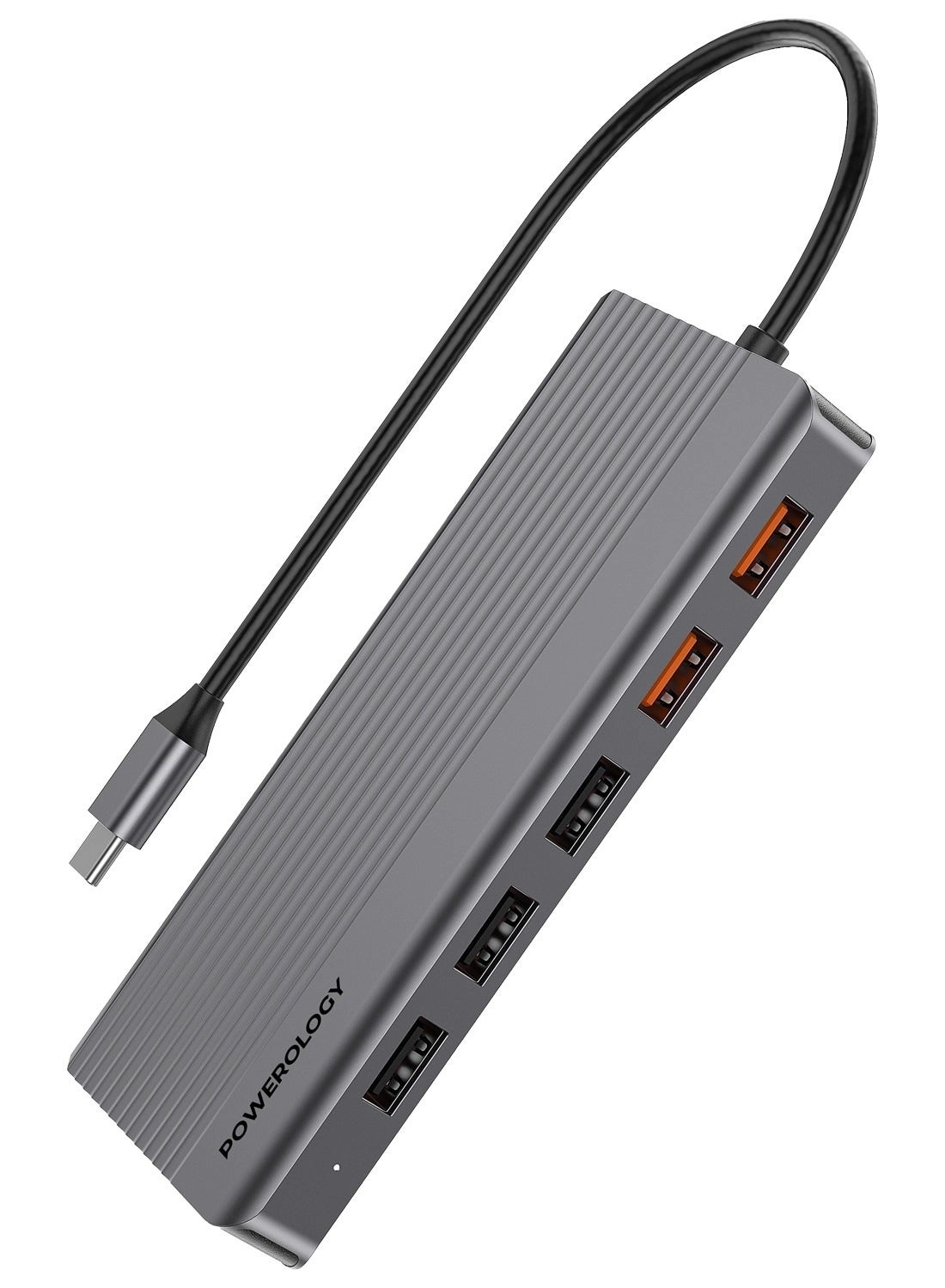 12 Port USB-C Hub - 4K 100W PD Ethernet