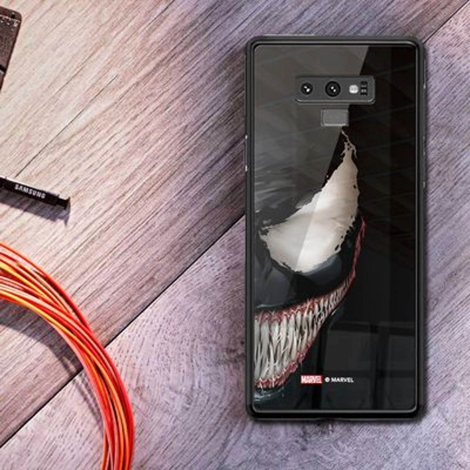 Venom Half Profile Face Back Case for Galaxy Note 9
